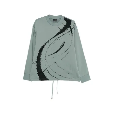 Emporio Armani Cotton crewneck sweathisrt - Emporio Armani