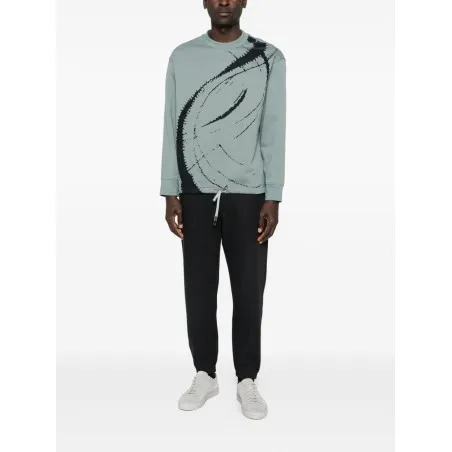 Emporio Armani Cotton crewneck sweathisrt - Emporio Armani