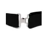 Emporio Armani Knotted Bow Tie In Micro-Textured Pure Silk - Emporio Armani