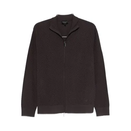Emporio Armani Chevron cardigan - Emporio Armani