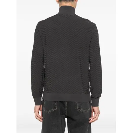 Emporio Armani Chevron cardigan - Emporio Armani
