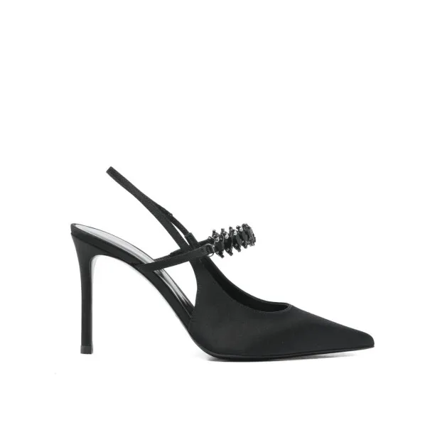 Emporio Armani Satin slingback pumps - Emporio Armani