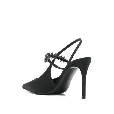 Emporio Armani Satin slingback pumps - Emporio Armani