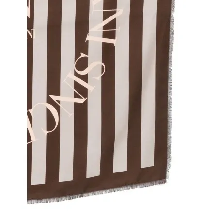 Emporio Armani Icon Print Pure Silk Foulard - Emporio Armani