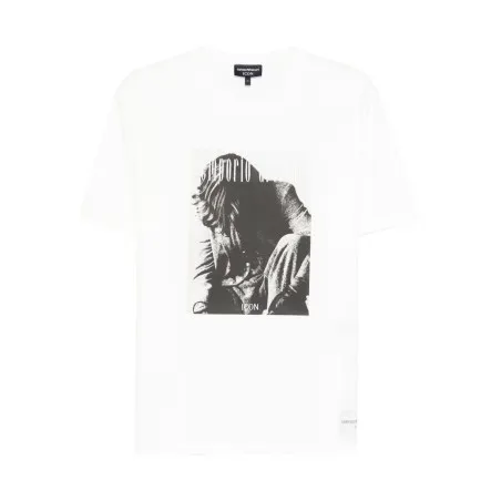 Emporio Armani Printed cotton t-shirt - Emporio Armani