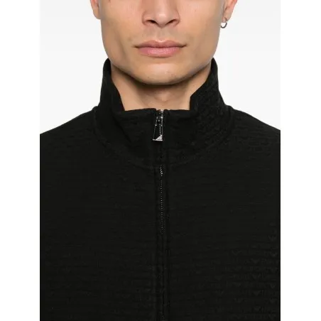 Emporio Armani Cotton blend zipped sweatshirt - Emporio Armani