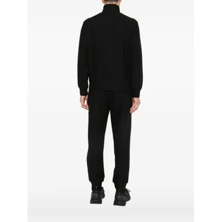 Emporio Armani Cotton blend zipped sweatshirt - Emporio Armani