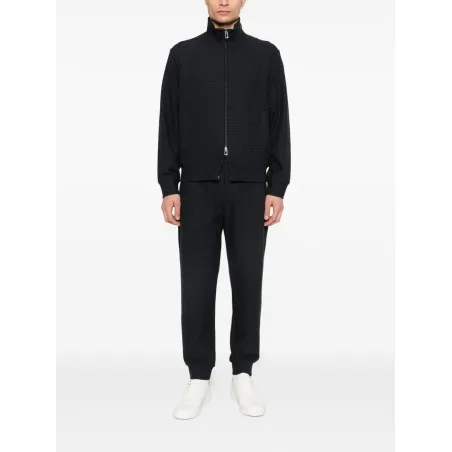 Emporio Armani Cotton blend zipped sweatshirt - Emporio Armani