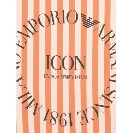 Emporio Armani Icon Print Pure Silk Foulard - Emporio Armani