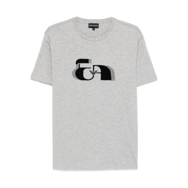 Emporio Armani Printed cotton t-shirt - Emporio Armani