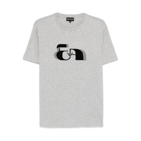 Emporio Armani Printed cotton t-shirt - Emporio Armani