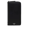 Emporio Armani Saffiano Leather Organizer With Asv Eagle Plaque - Emporio Armani