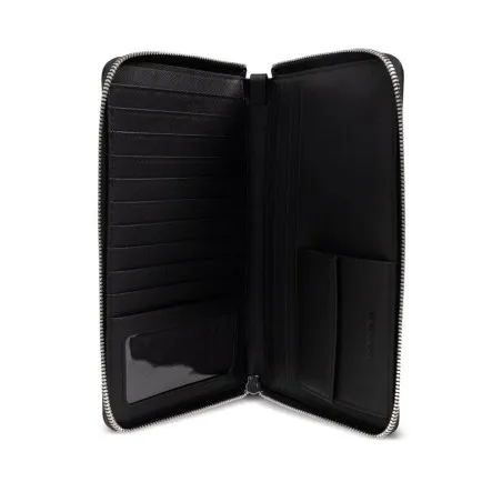 Emporio Armani Saffiano Leather Organizer With Asv Eagle Plaque - Emporio Armani