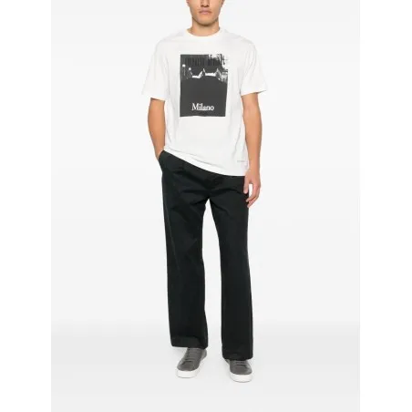 Emporio Armani Printed cotton t-shirt - Emporio Armani