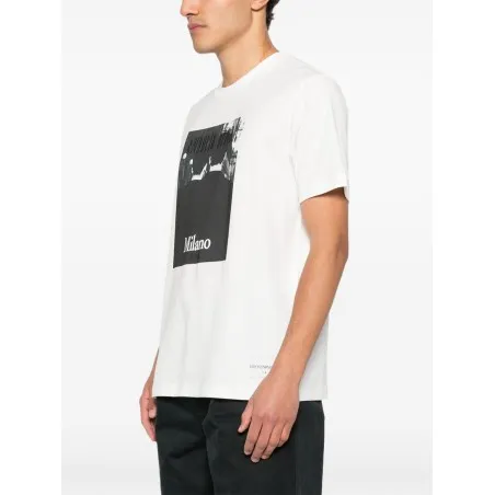Emporio Armani Printed cotton t-shirt - Emporio Armani
