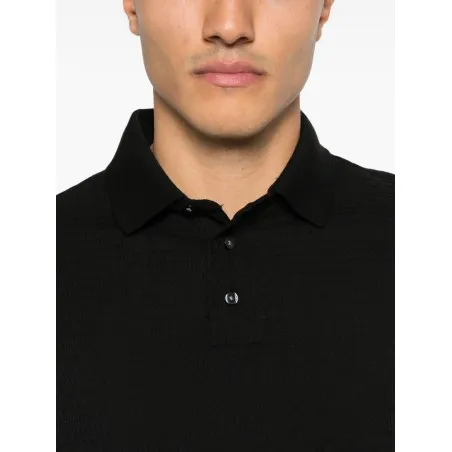 Emporio Armani Logo cotton polo shirt - Emporio Armani