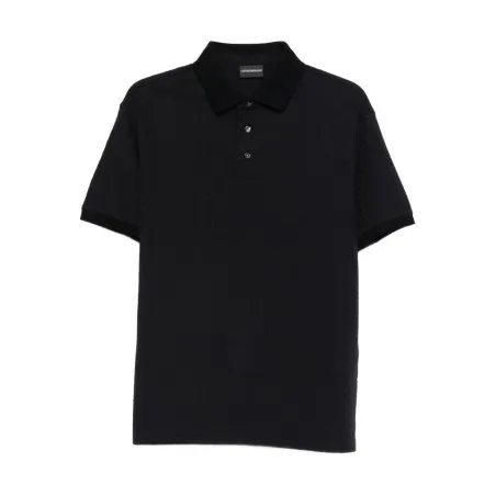 Emporio Armani Logo cotton polo shirt - Emporio Armani