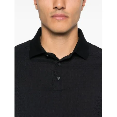Emporio Armani Logo cotton polo shirt - Emporio Armani
