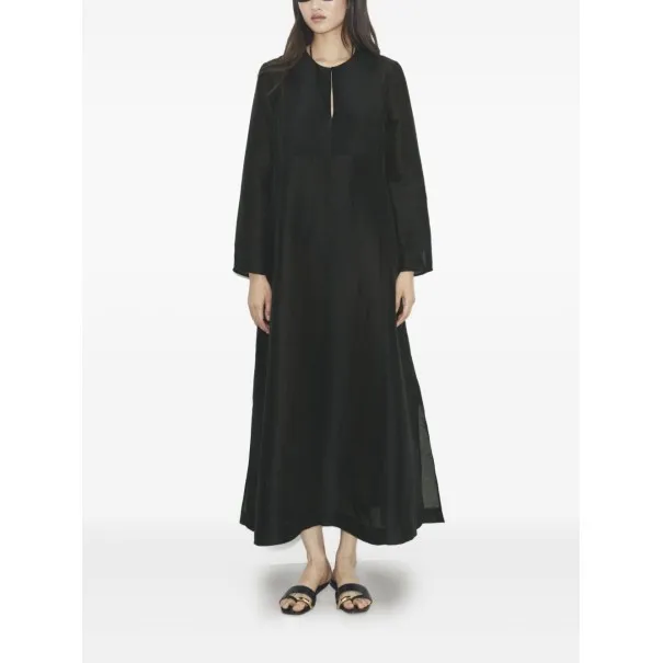 Tory Burch Linen and silk long kaftan - TORY BURCH