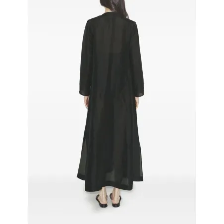 Tory Burch Linen and silk long kaftan - TORY BURCH