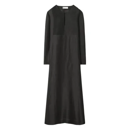 Tory Burch Linen and silk long kaftan - TORY BURCH