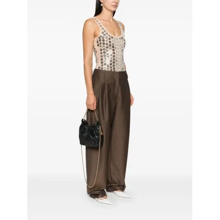 Tory Burch Fleming Mini Drawstring Bag - TORY BURCH