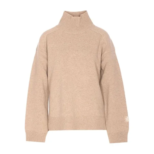 Tory Burch Wool turtle-neck jumper - TORY BURCH