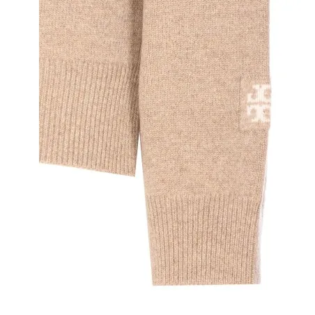 Tory Burch Wool turtle-neck jumper - TORY BURCH