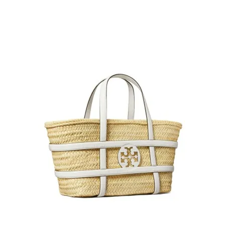 Tory Burch Ella straw basket bag - TORY BURCH