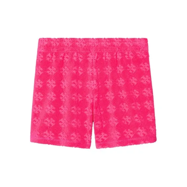 Tory Burch Logo cotton shorts - TORY BURCH