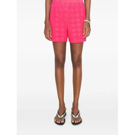 Tory Burch Logo cotton shorts - TORY BURCH