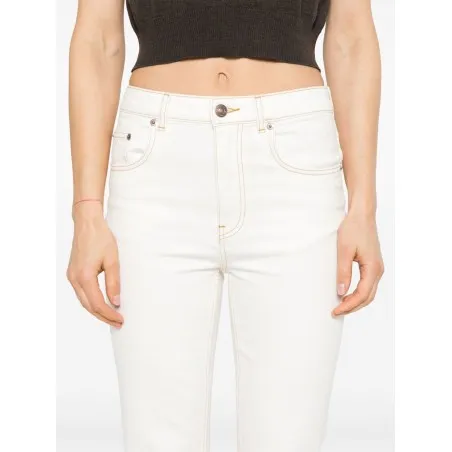 Tory Burch denim jeans - white - TORY BURCH