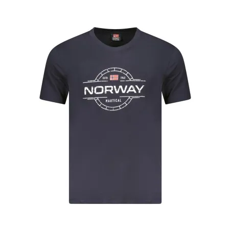 T-SHIRT MANCHES COURTES HOMME NORVÈGE 1963 BLEU - NORWAY 1963