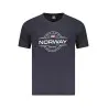 T-SHIRT MANCHES COURTES HOMME NORVÈGE 1963 BLEU - NORWAY 1963