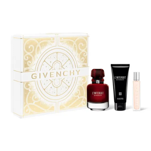 Coffret eau de parfum femme GIVENCHY L''INTERDIT ROUGE 80ml - GIVENCHY