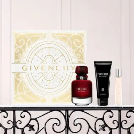 Coffret eau de parfum femme GIVENCHY L''INTERDIT ROUGE 80ml - GIVENCHY