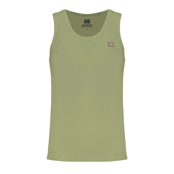NORVÈGE 1963 DÉBARDEUR HOMME VERT - NORWAY 1963
