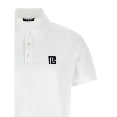Balmain Embroidery Polo Shirt - BALMAIN