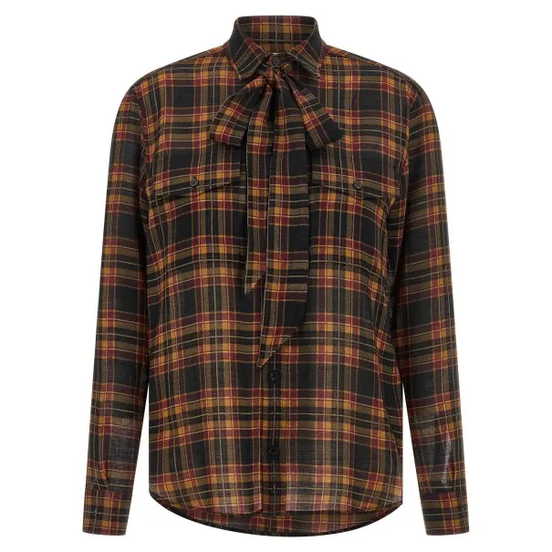 Saint Laurent Cassandre Lavallière Shirt - Yves Saint Laurent