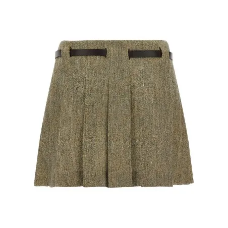 Ferragamo Gancini Belt Skirt - salvatore ferragamo