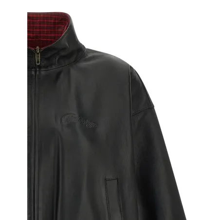 Balenciaga Reversible Leather Jacket - BALENCIAGA