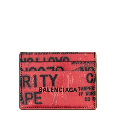 Balenciaga Tape Type Card Holder - BALENCIAGA