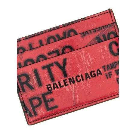 Balenciaga Tape Type Card Holder - BALENCIAGA