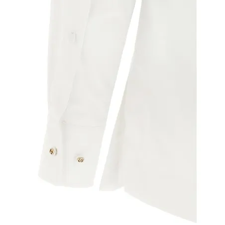 Gucci Double G Embroidery Shirt - Gucci