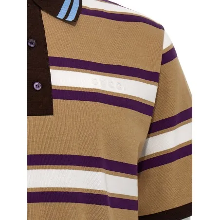 Gucci Embossed Logo Polo Shirt - Gucci