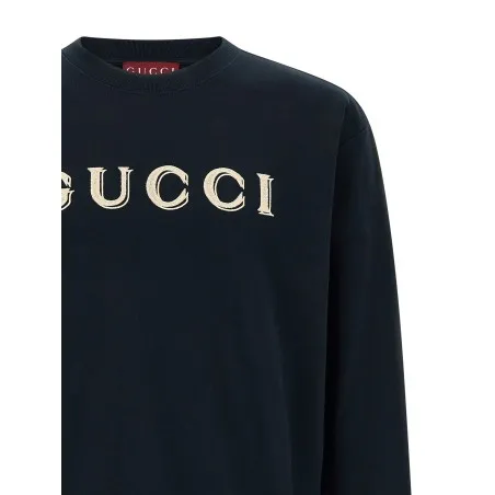 Gucci Logo Embroidery Sweatshirt - Gucci