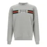 Gucci Web Ribbon And Horsebit Sweatshirt - Gucci