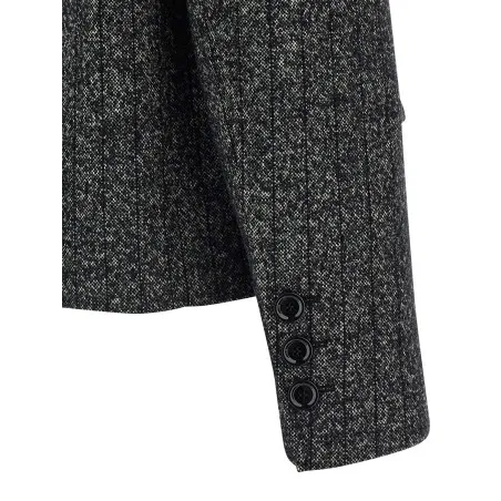 Dolce & Gabbana Striped Wool Blazer - Dolce&Gabbana