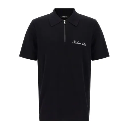 Balmain Logo Embroidery Polo Shirt - BALMAIN