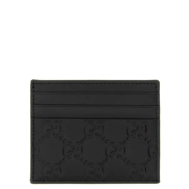 Gucci Gg Emblem Card Holder - Gucci